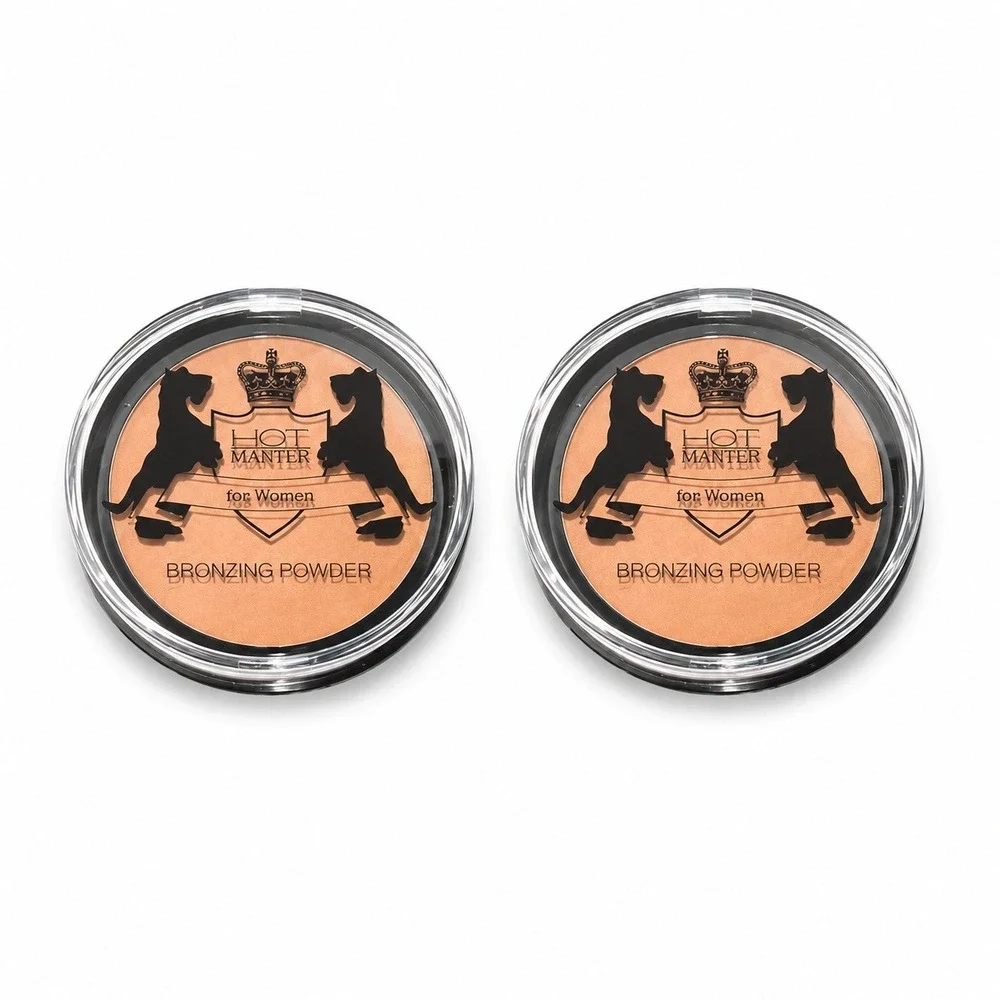2 x Revers Cosmetics Hot Makeup Bronzing Powder Bronzer 8g. new